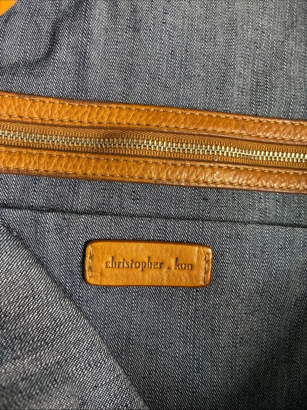 Christopher Kon spacious cognac